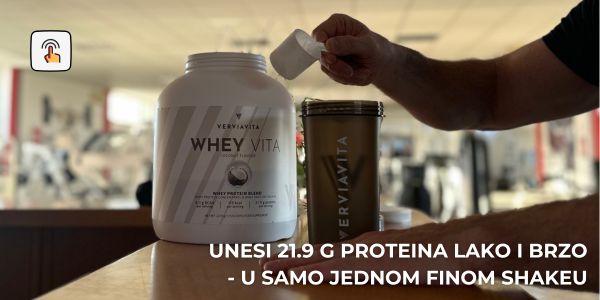 Unesi 21.9 g proteina lako i brzo